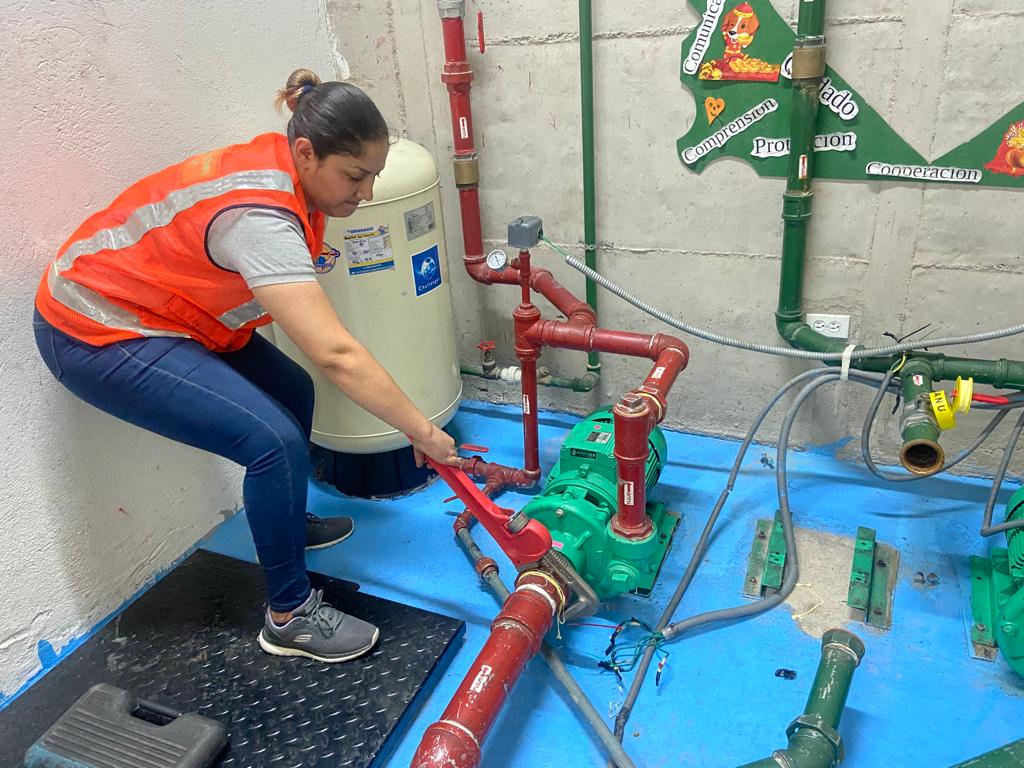 Mantenimiento de sistema hidráulico